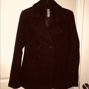 Black winter coat
